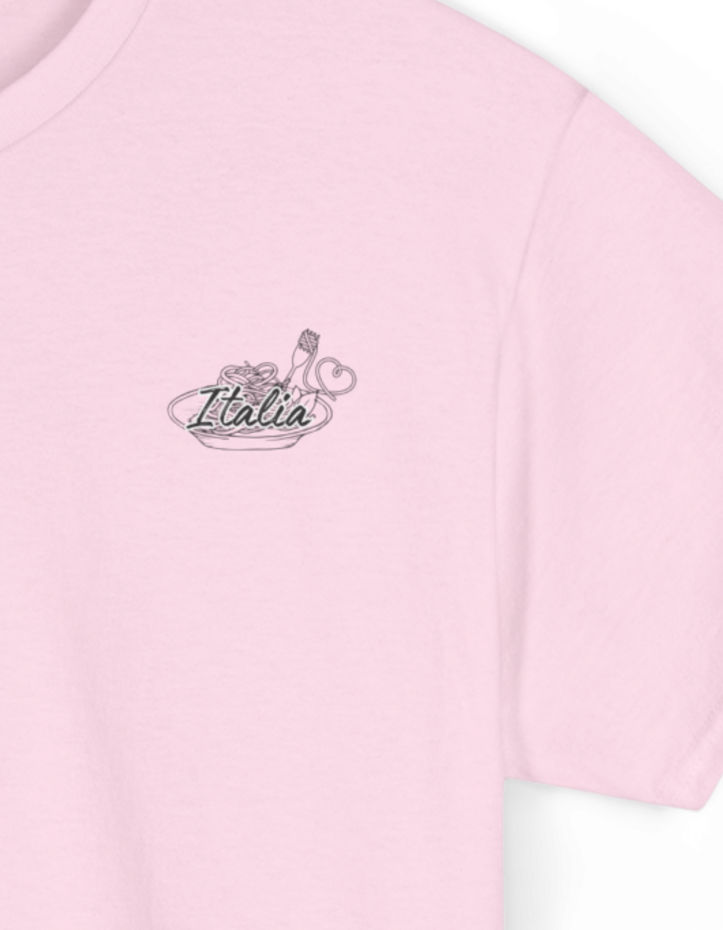 Camiseta unisex – Italia en cada bocado - Almas sin fronteras