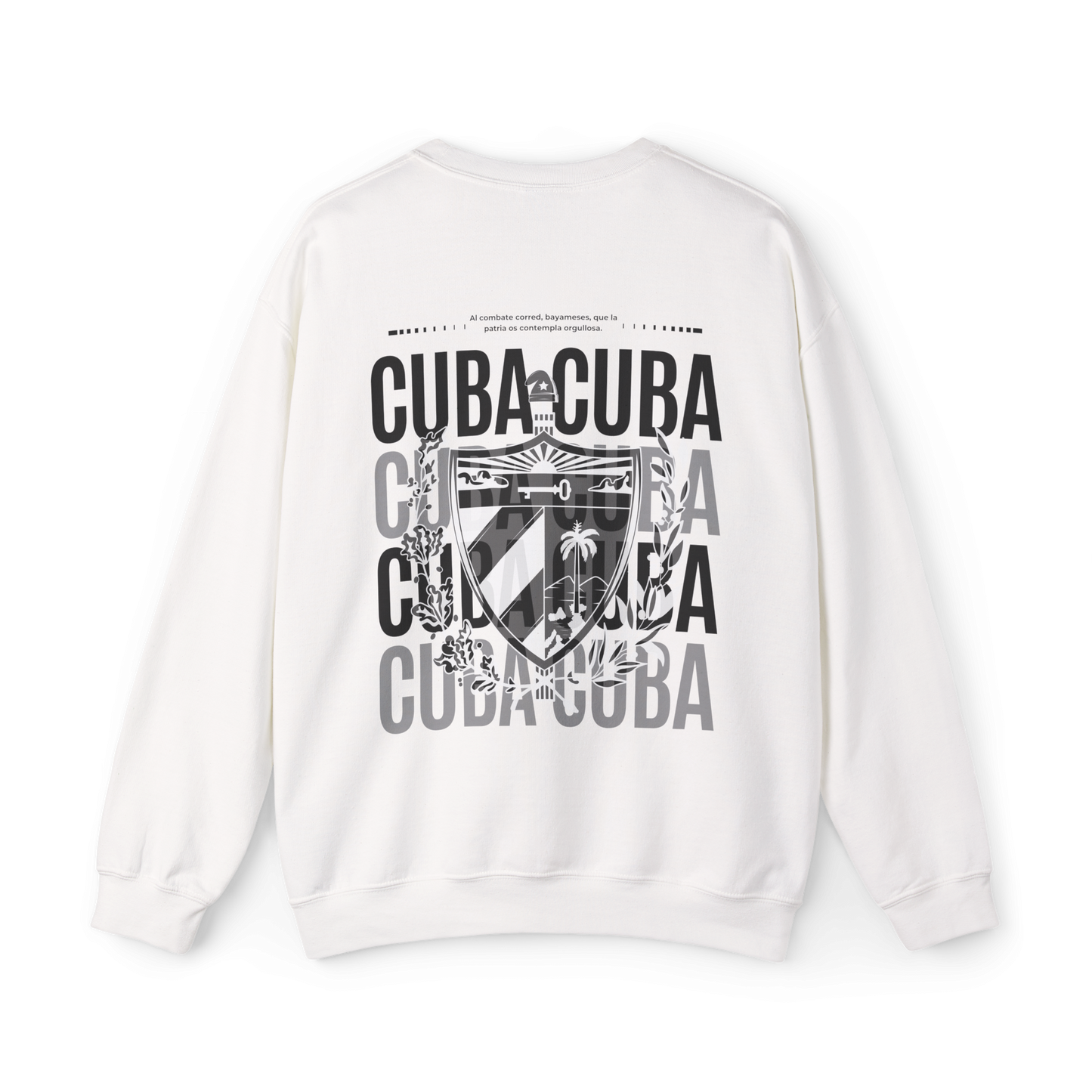 Sudadera unisex Cuba – Que la patria os contempla orgullosa