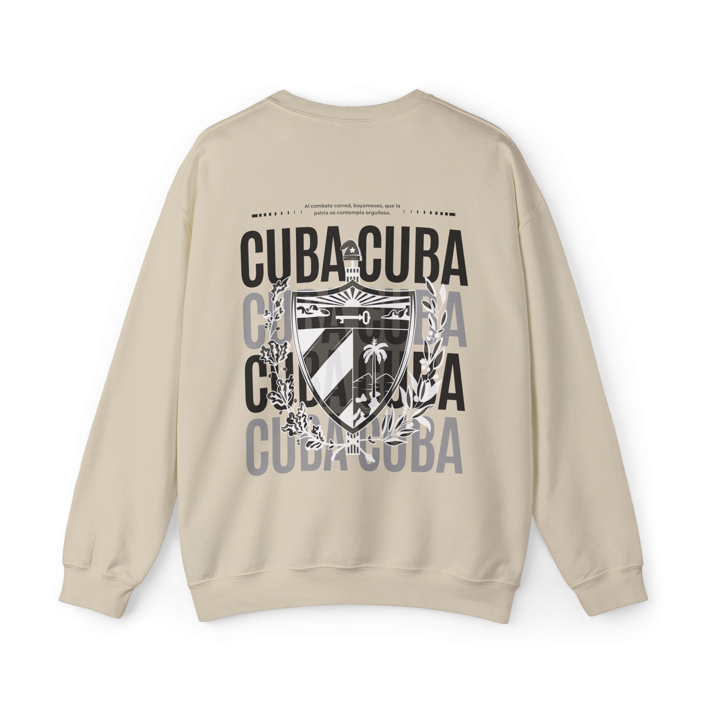 Sudadera unisex Cuba – Que la patria os contempla orgullosa