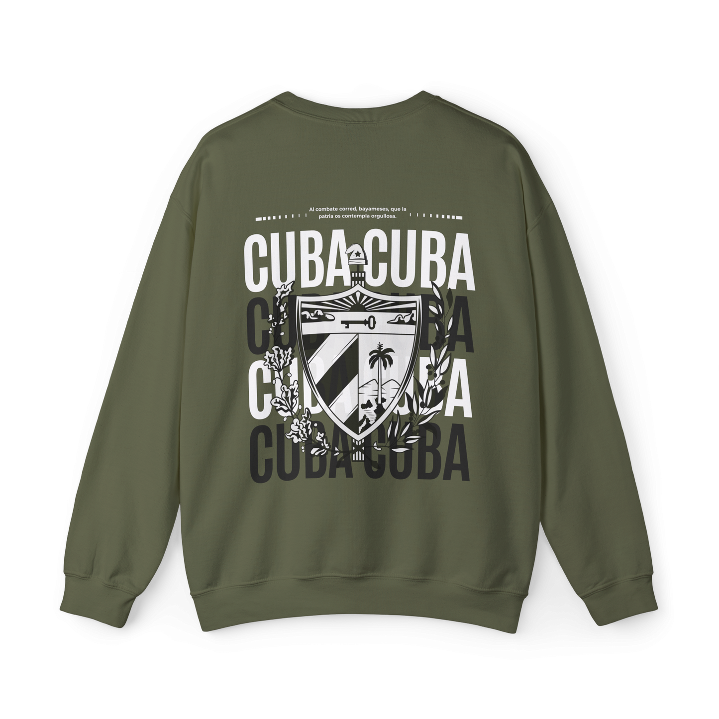 Sudadera unisex Cuba – Que la patria os contempla orgullosa