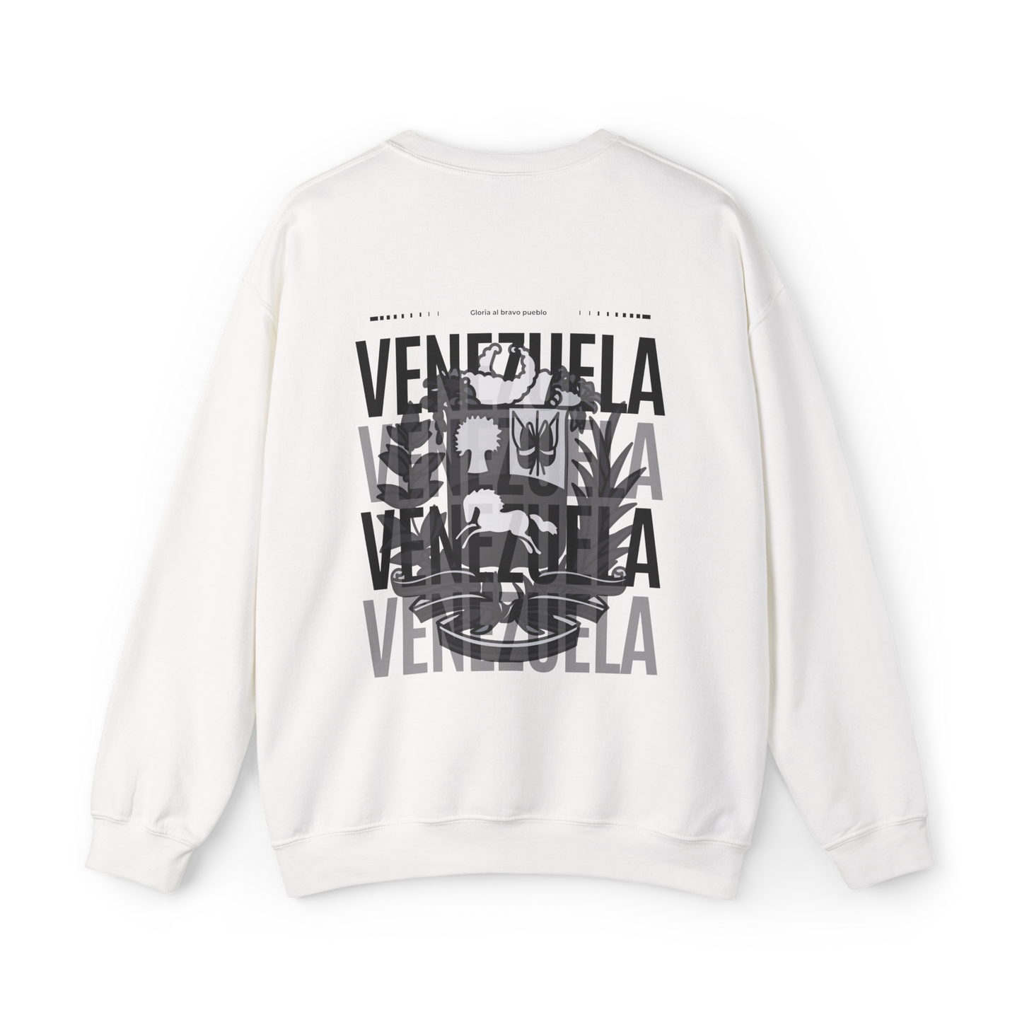Sudadera unisex Venezuela – Gloria al bravo pueblo