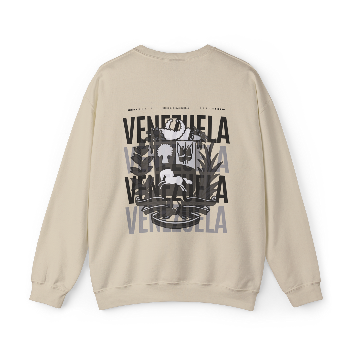 Sudadera unisex Venezuela – Gloria al bravo pueblo