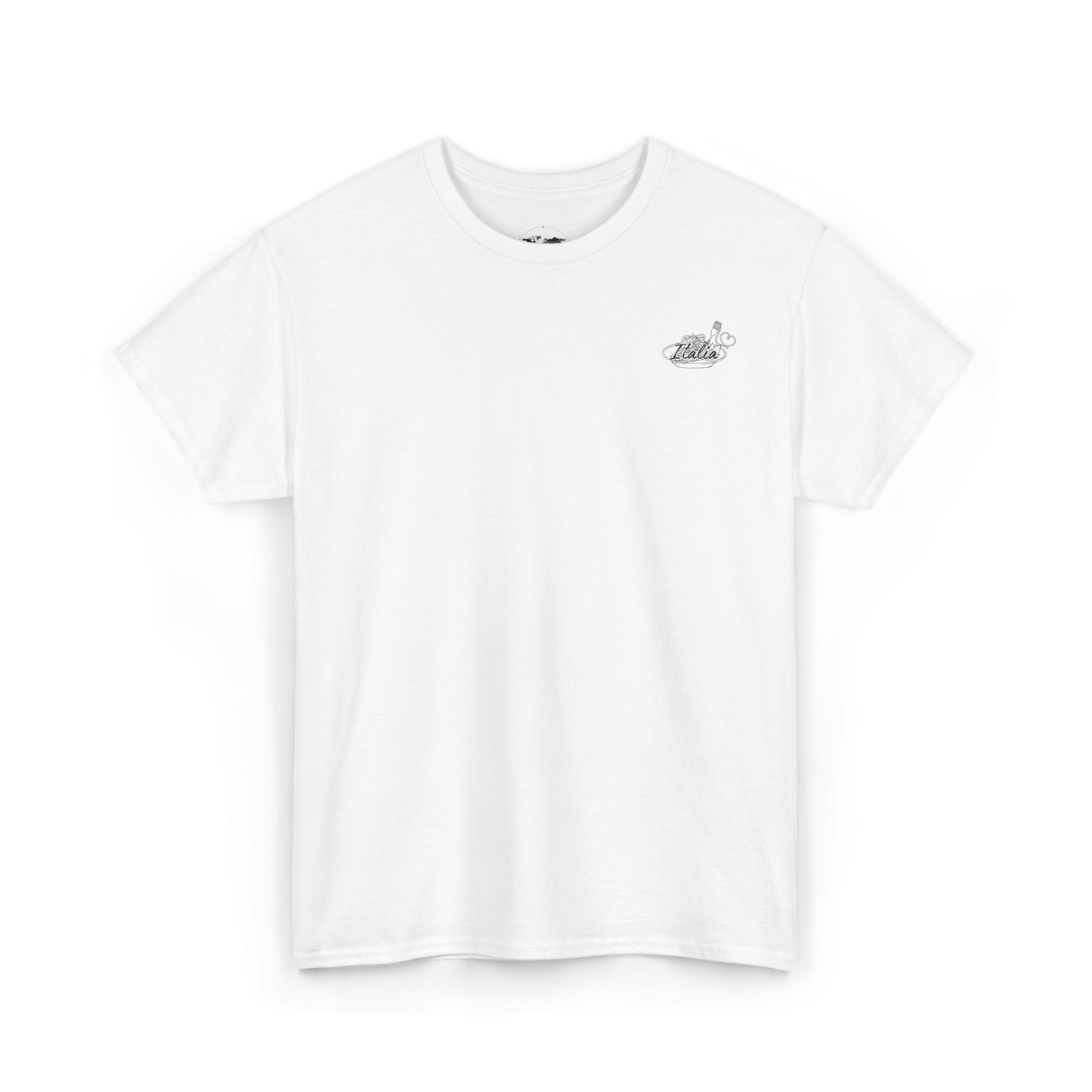 Camiseta unisex – Italia en cada bocado - Almas sin fronteras