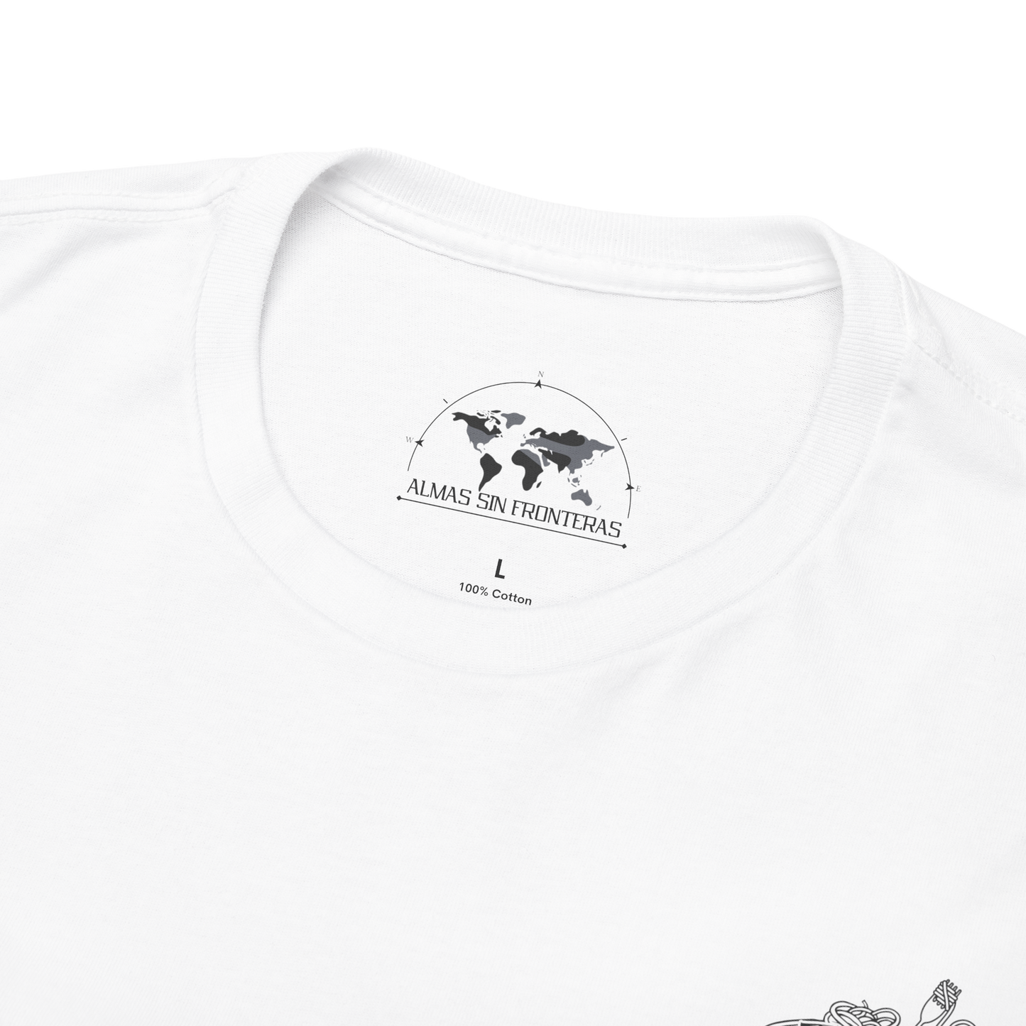 Camiseta unisex – Italia en cada bocado - Almas sin fronteras