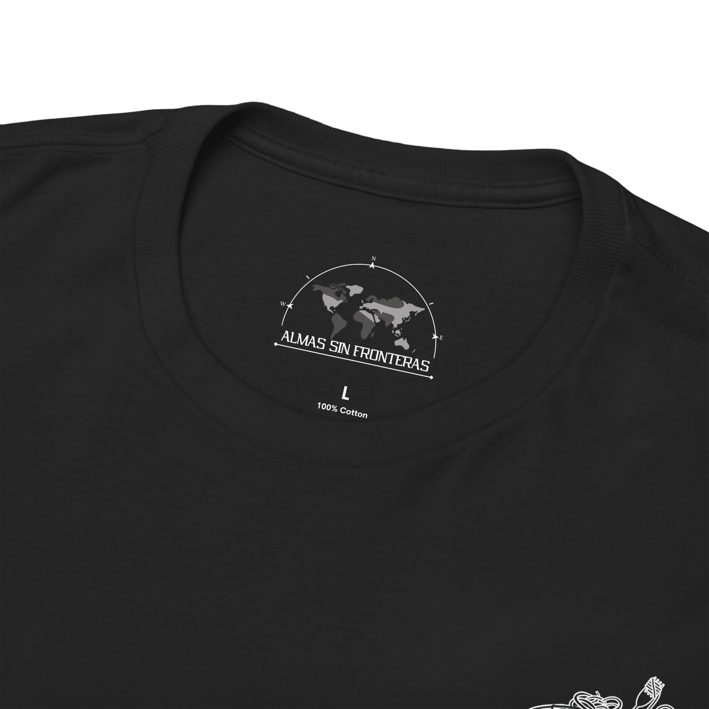 Camiseta unisex – Italia en cada bocado - Almas sin fronteras