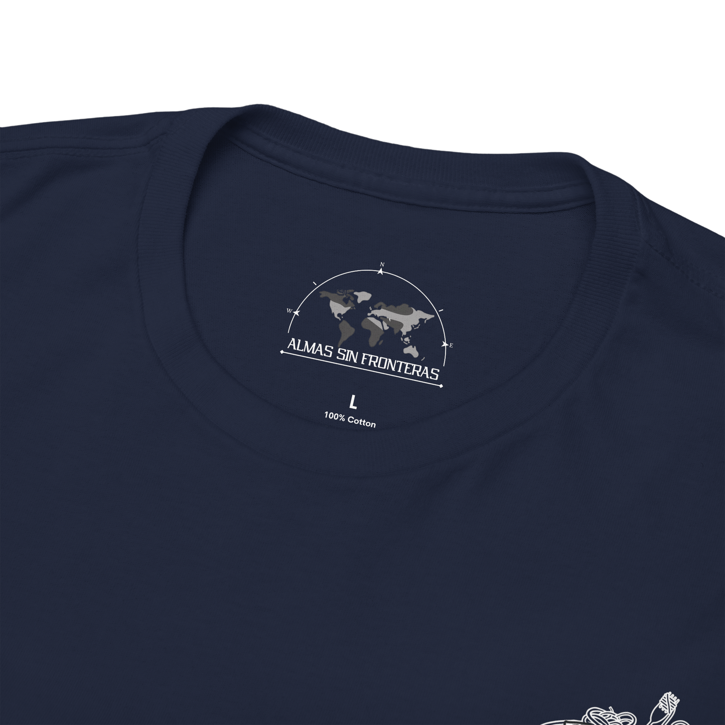 Camiseta unisex – Italia en cada bocado - Almas sin fronteras