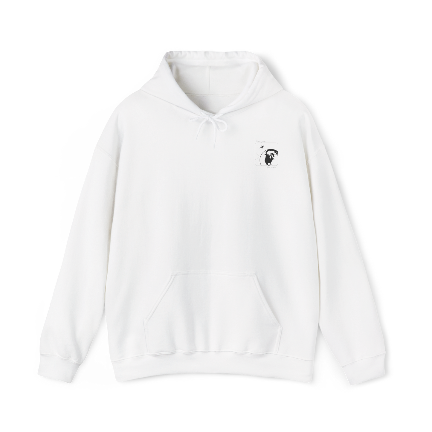 Sudadera con capucha unisex - Home is more than one place