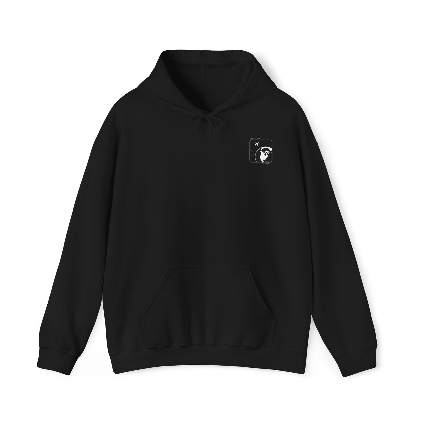 Sudadera con capucha unisex - Home is more than one place