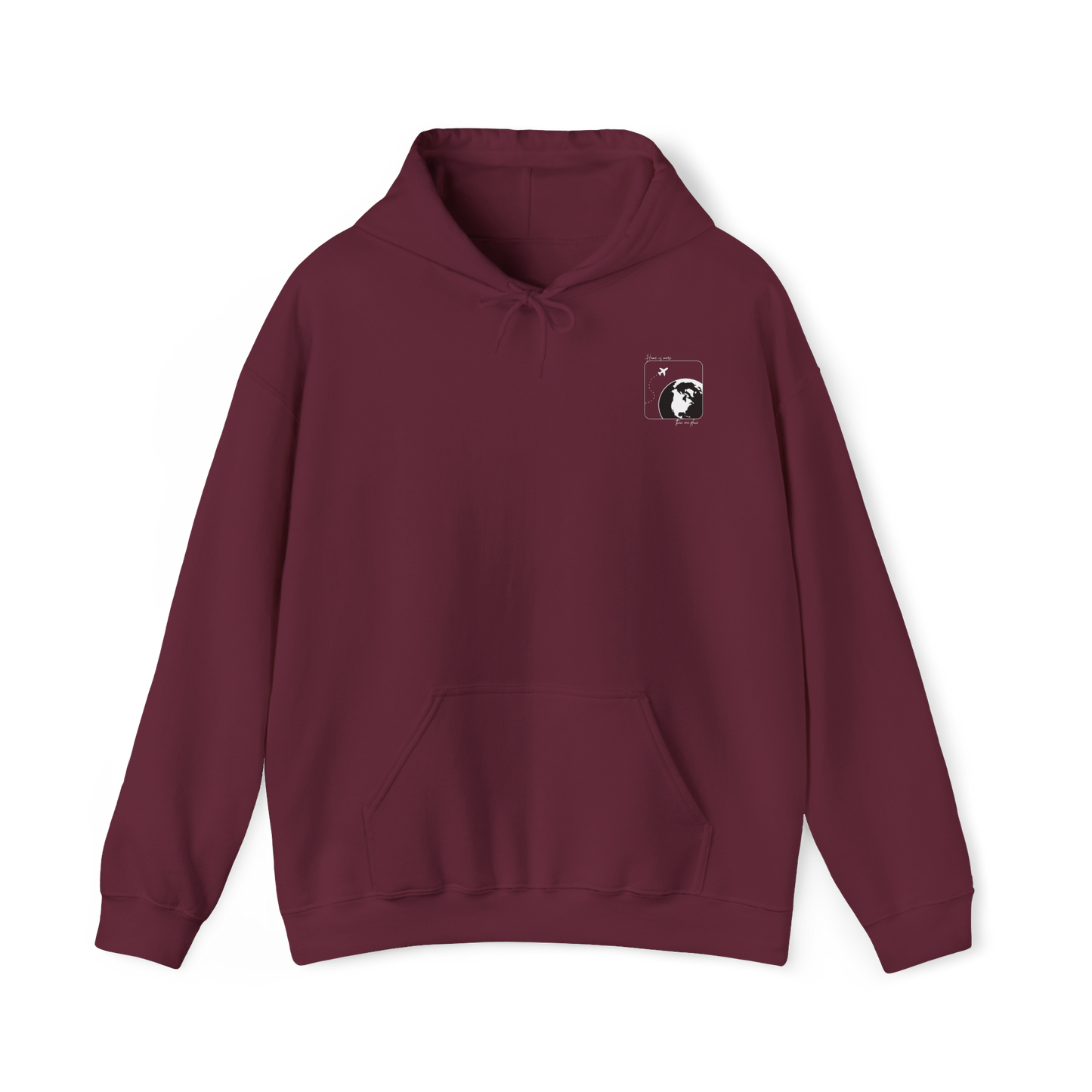 Sudadera con capucha unisex - Home is more than one place