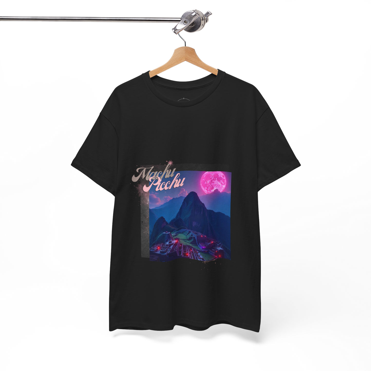 Camiseta unisex Perú - Machu Picchu futurista - Almas sin fronteras