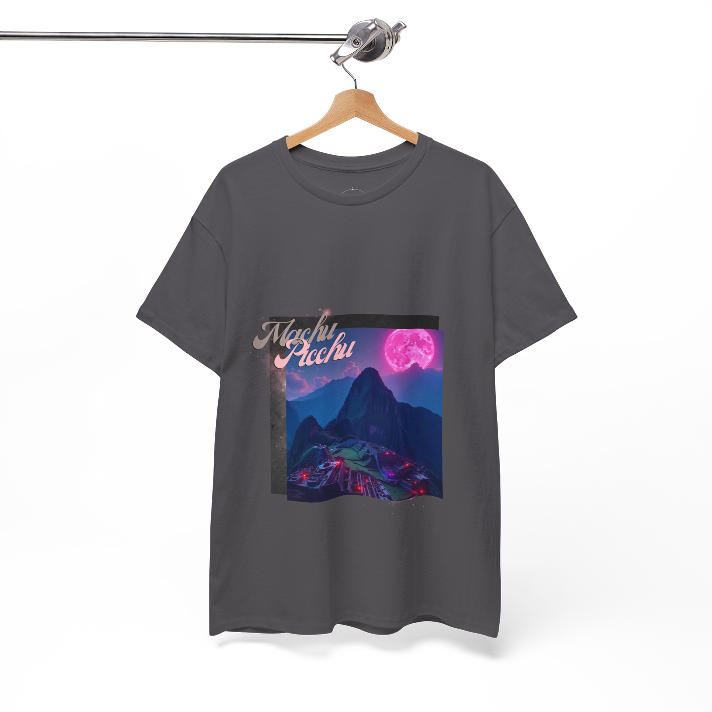 Camiseta unisex Perú - Machu Picchu futurista - Almas sin fronteras