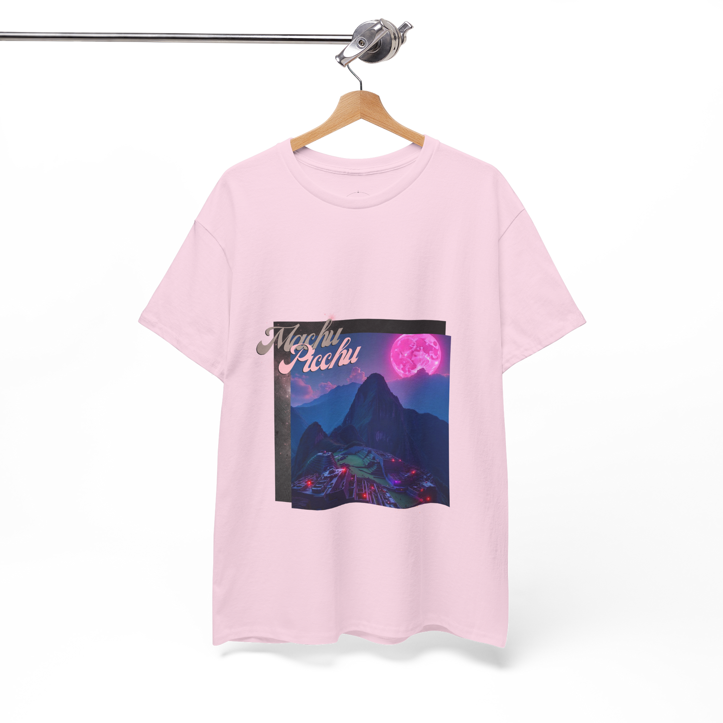 Camiseta unisex Perú - Machu Picchu futurista - Almas sin fronteras