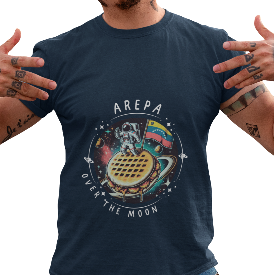 Camiseta unisex Venezuela - Misión arepa - Almas sin fronteras