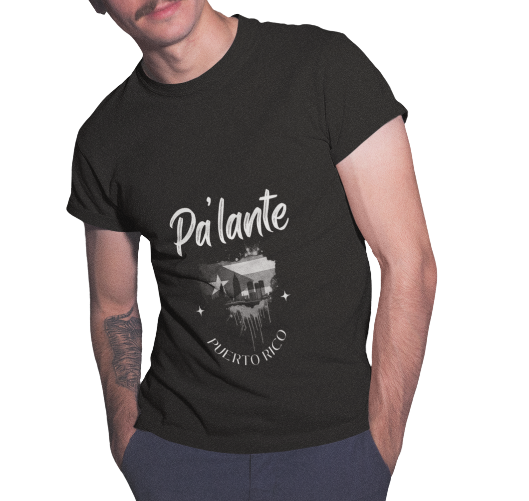 Camiseta unisex - Pa'lante Puerto Rico - Almas sin fronteras