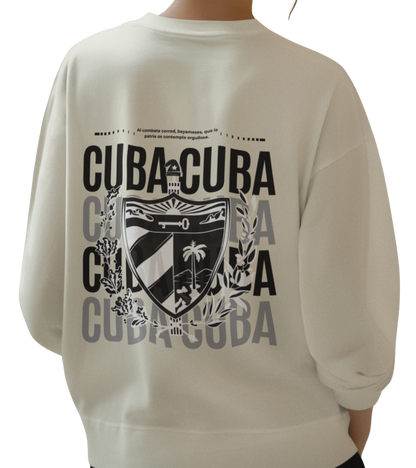 Sudadera unisex Cuba – Que la patria os contempla orgullosa