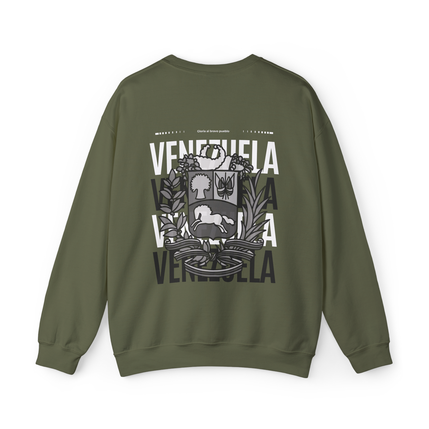 Sudadera unisex Venezuela – Gloria al bravo pueblo