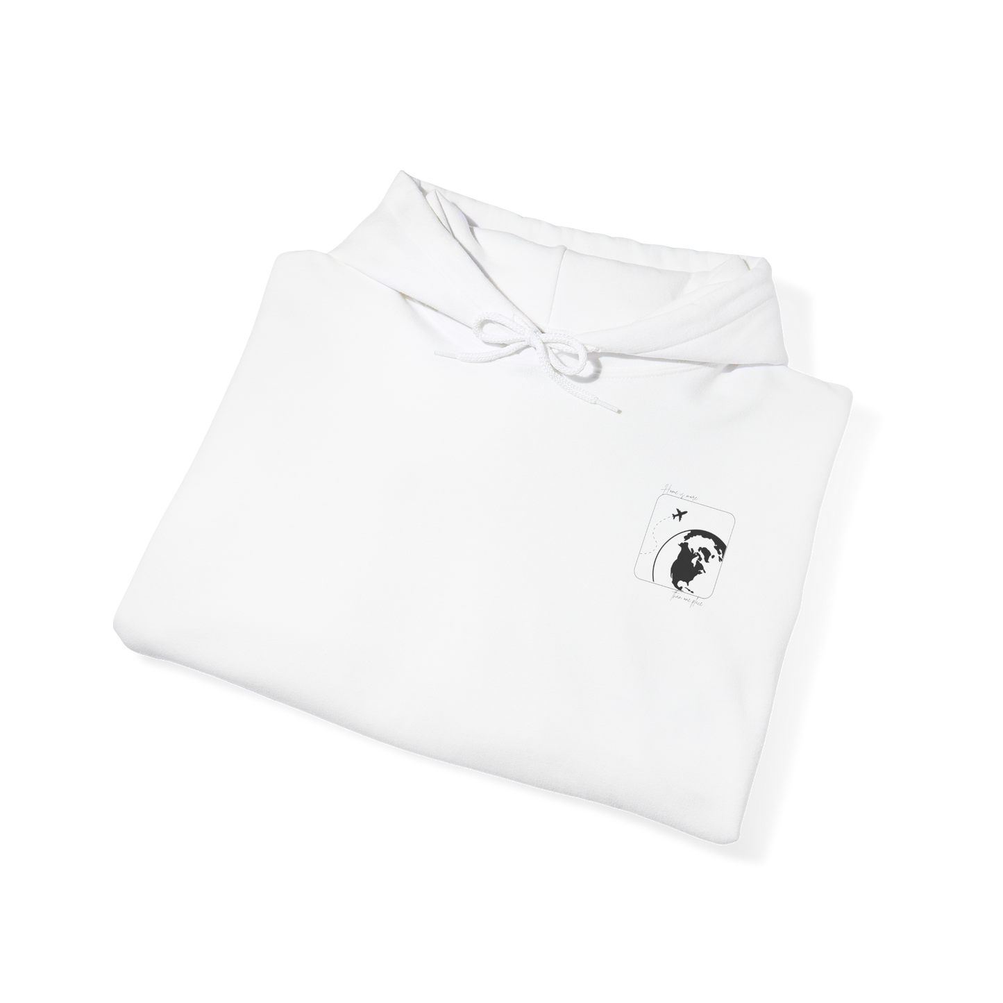 Sudadera con capucha unisex - Home is more than one place