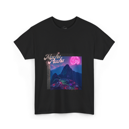 Camiseta unisex Perú - Machu Picchu futurista - Almas sin fronteras