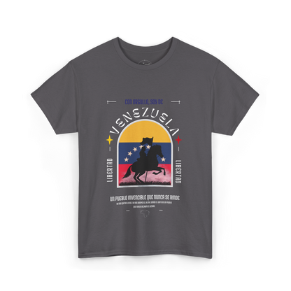 Camiseta unisex - Venezuela invencible - Almas sin fronteras