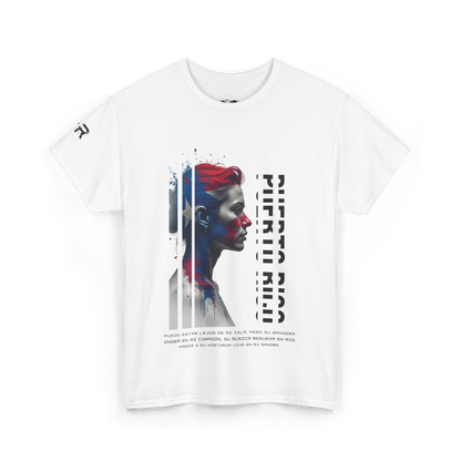 Camiseta Su bandera en mi corazón - Unisex Puerto Rico