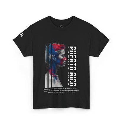 Camiseta Su bandera en mi corazón - Unisex Puerto Rico