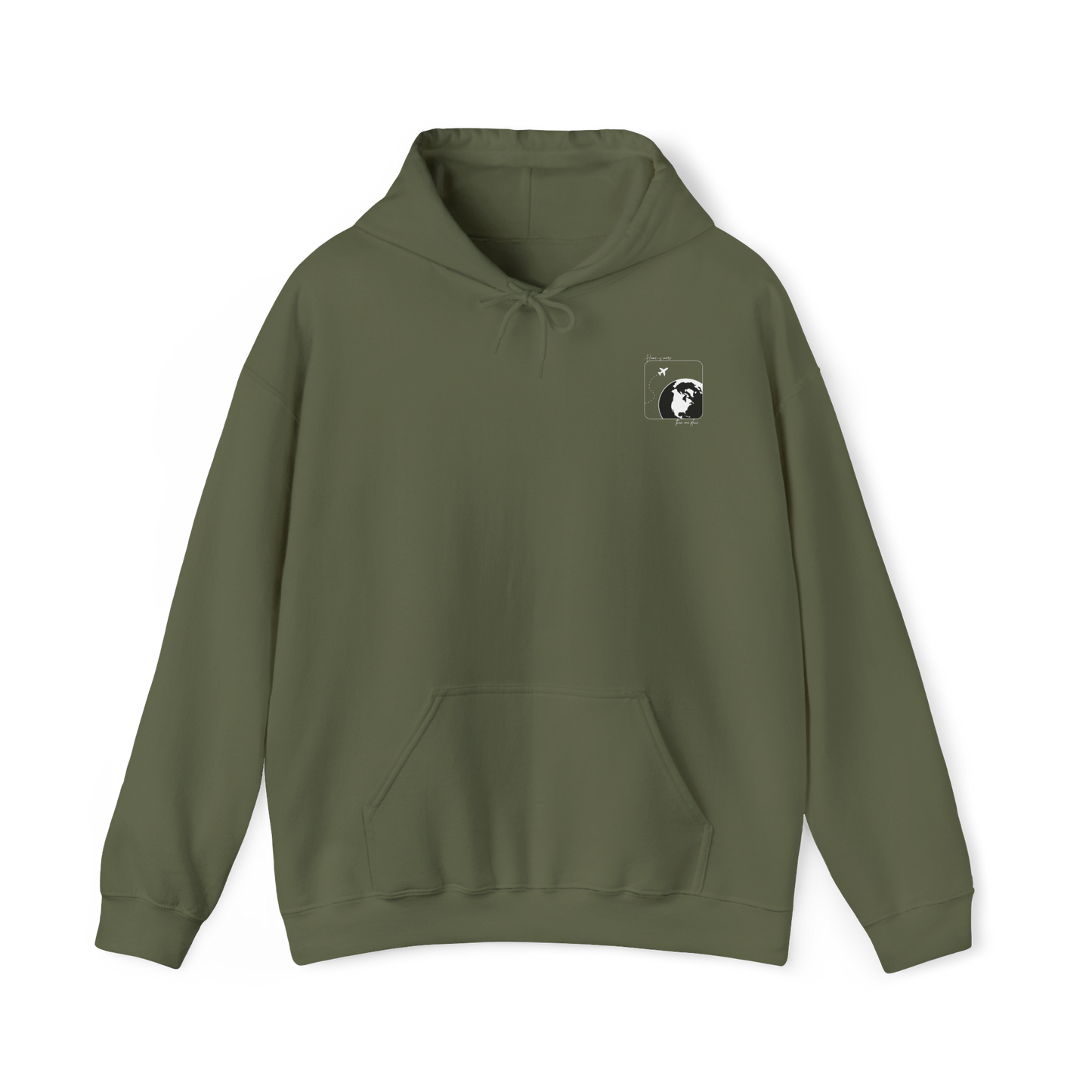 Sudadera con capucha unisex - Home is more than one place