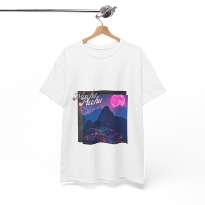 Camiseta unisex Perú - Machu Picchu futurista - Almas sin fronteras