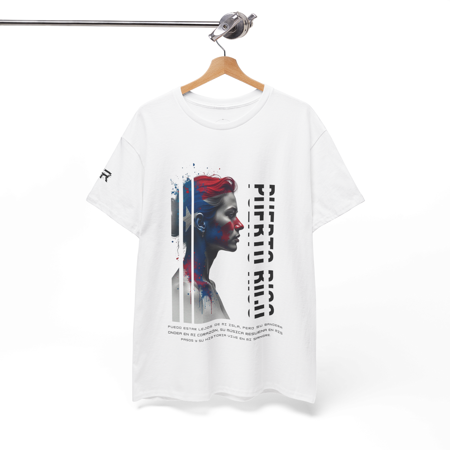 Camiseta Su bandera en mi corazón - Unisex Puerto Rico