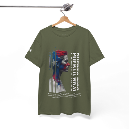 Camiseta Su bandera en mi corazón - Unisex Puerto Rico