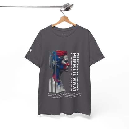 Camiseta Su bandera en mi corazón - Unisex Puerto Rico