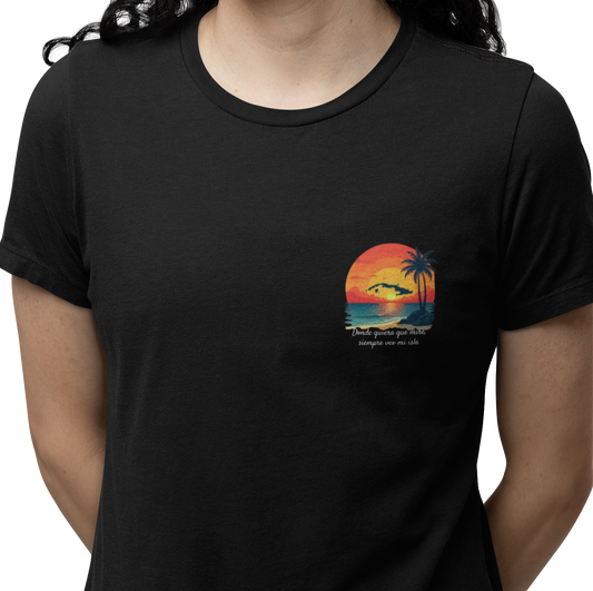 Camiseta unisex Cuba- "Donde quiera que mire"
