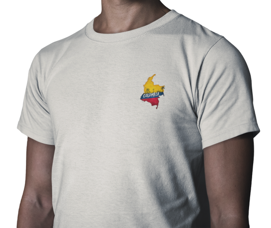 Camiseta unisex Colombia – Orgullo en cada trazo