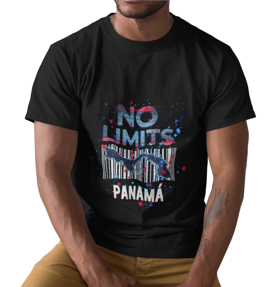 Camiseta unisex Panamá - "No limits" - Almas sin fronteras